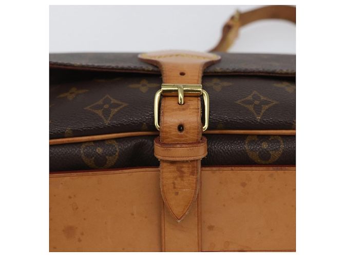 LOUIS VUITTON Borsa a Spalla Monogram Cartouchiere GM M51252 LV Auth fm5193 Monogramma - vista 9