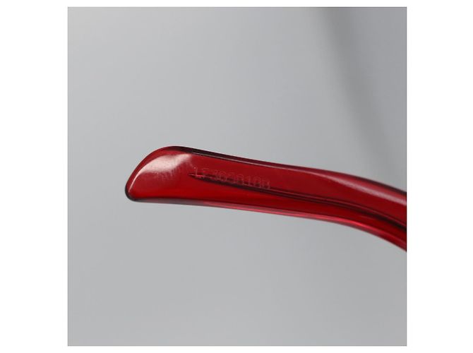 Céline Gafas de sol CELINE de plástico Rojo Auth BA11298 Roja - vista 11