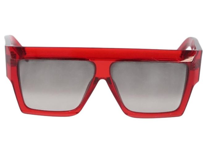 Céline Gafas de sol CELINE de plástico Rojo Auth BA11298 Roja - vista 13