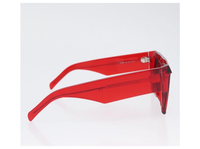 Céline Gafas de sol CELINE de plástico Rojo Auth BA11298 Roja - vista 5