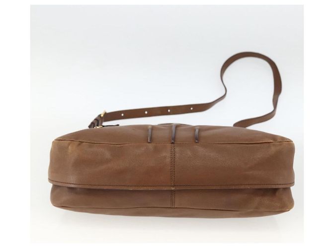 Chloé Borsa a mano in pelle Chloe Margaret 2 in 1 marrone oro Auth BA11217 D'oro - vista 11