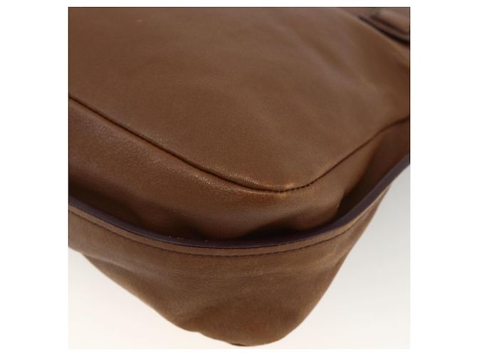 Chloé Borsa a mano in pelle Chloe Margaret 2 in 1 marrone oro Auth BA11217 D'oro - vista 14