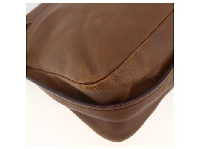 Chloé Borsa a mano in pelle Chloe Margaret 2 in 1 marrone oro Auth BA11217 D'oro - vista 15