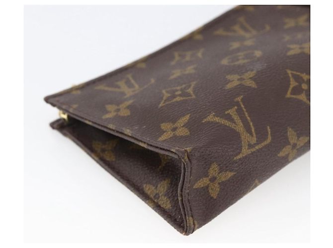 LOUIS VUITTON Poche Toilette Monogram 15 M47546 LV Auth hk3573 Monogramma - vista 14