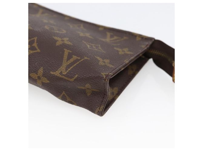 LOUIS VUITTON Poche Toilette Monogram 15 M47546 LV Auth hk3573 Monogramma - vista 7
