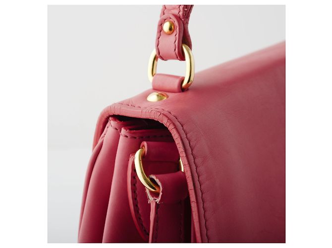 Borsa a Spalla Miu Miu Rosso Ciliegia - vista 5
