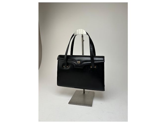 Bolso de cuero vintage Givenchy negro - vista 7