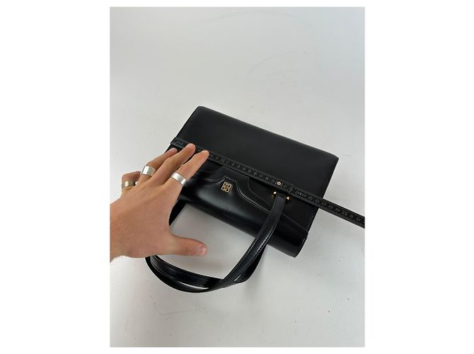 Bolso de cuero vintage Givenchy negro - vista 9