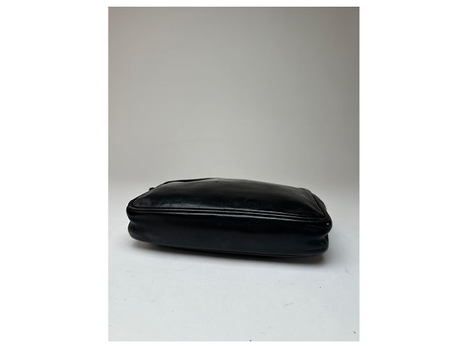 Clutch in pelle vintage Loewe Madrid nera Nero - vista 6
