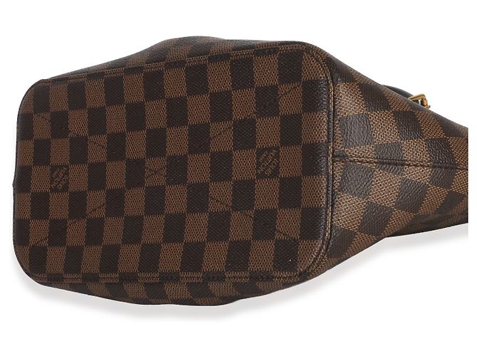 Louis Vuitton Damier Ebene Tela Siena PM Marrone - vista 6