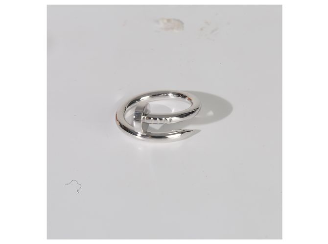 Anello Juste Un Clou in Oro Bianco Cartier - vista 6