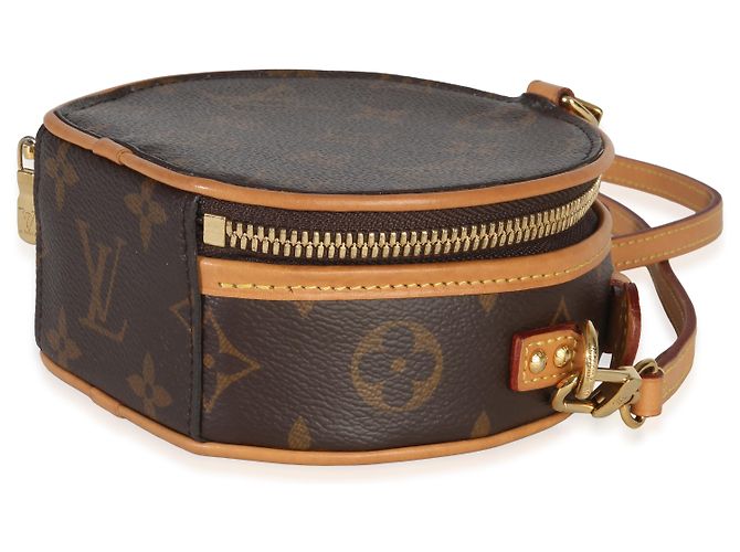 Mini Boîte Chapeau in Tela Monogram Louis Vuitton Marrone - vista 6