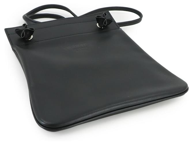 Borsa a spalla mini Aline di Hermès Nero - vista 4