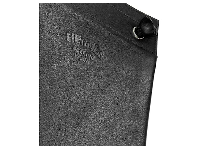 Borsa a spalla mini Aline di Hermès Nero - vista 7