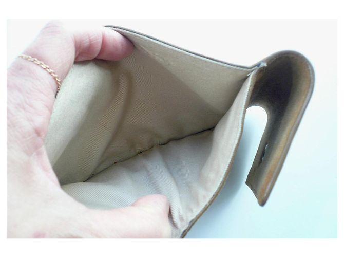 JEROME DREYFUSS Cartera de Ante JERRY Camel Excelente Estado Camello - vista 6