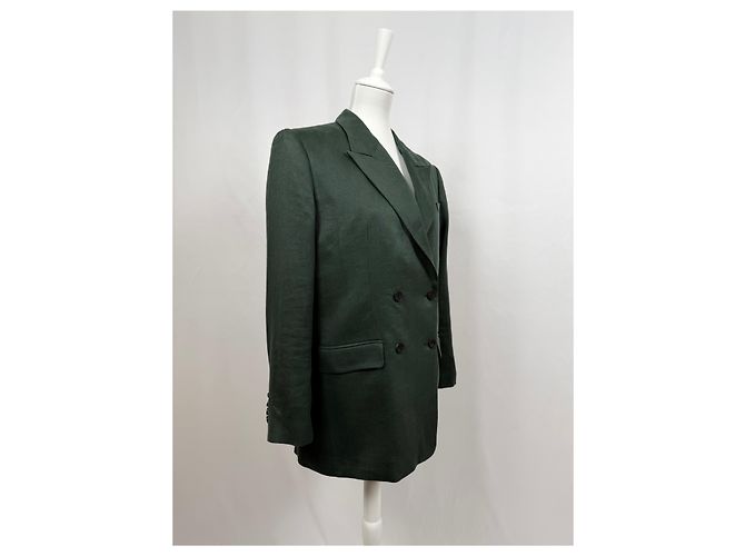 The Kooples Blazer duplo verde escuro - view 2