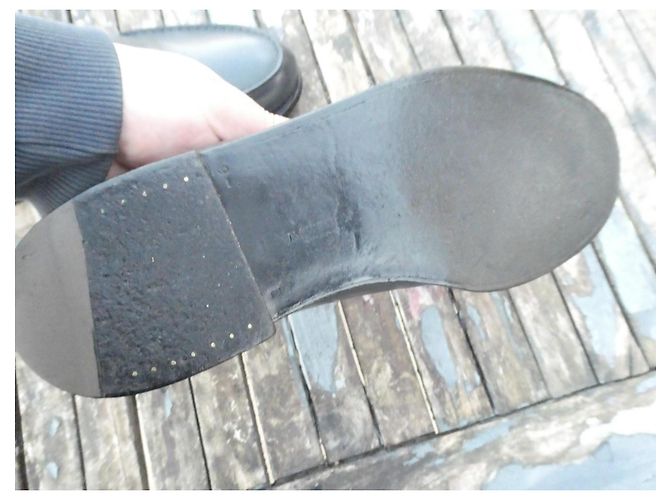 Mocassino JM Weston blu navy 9/5E 44 grande senza forme per scarpe - vista 10
