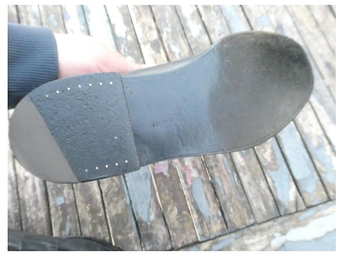 Mocassino JM Weston blu navy 9/5E 44 grande senza forme per scarpe - vista 6
