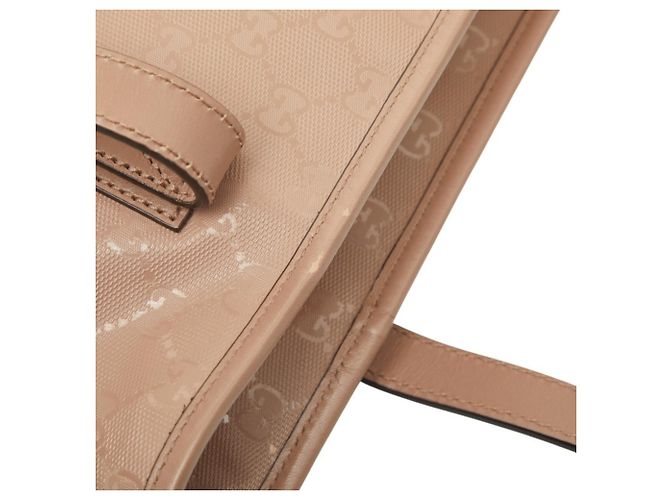 Borsa tote Gucci GG stampata beige - vista 10