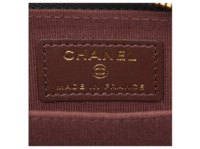 Timeless Monedero clásico matelassé Coco Mark de Chanel Negro - vista 8