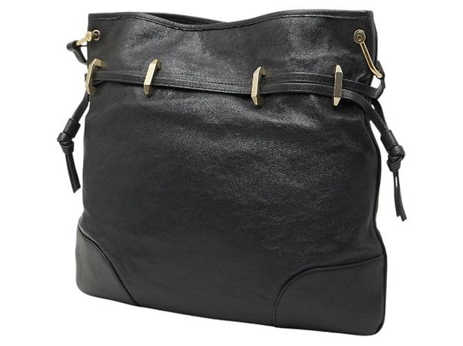 Borsa a Spalla Gucci Horsebit 1955 Nero - vista 2