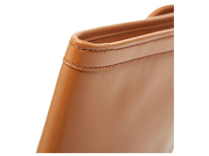 Borsa Clutch Jige PM di Hermès Marrone - vista 4
