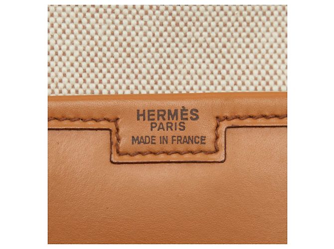 Borsa Clutch Jige PM di Hermès Marrone - vista 9