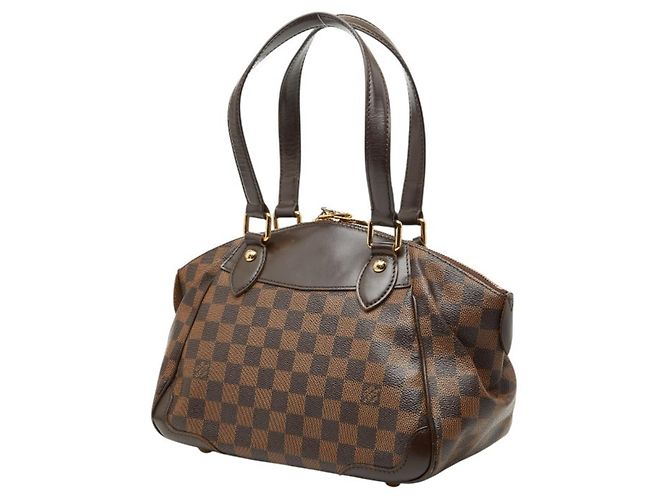 Borsa Louis Vuitton Damier Verona PM Marrone Damier ebene - vista 2