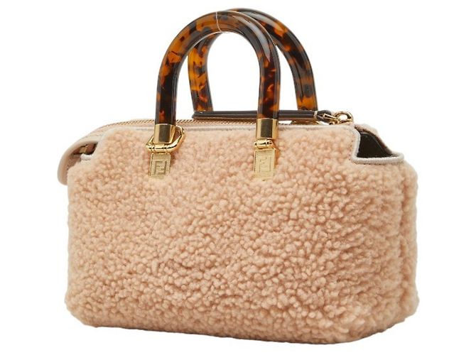 Borsa mini Fendi By The Way Rosa - vista 2
