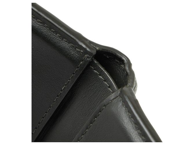 Carteira bi-fold de couro caqui Bottega Veneta - vista 6