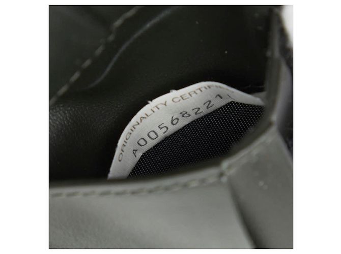 Carteira bi-fold de couro caqui Bottega Veneta - vista 9