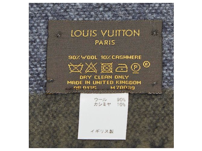 Bufanda LV Sticker Louis Vuitton Azul Multicolor - vista 4