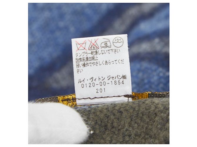 Bufanda LV Sticker Louis Vuitton Azul Multicolor - vista 5