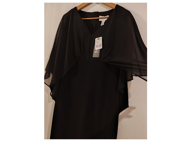 Abito Cape Trasparente Nero Joseph Ribkoff - vista 2