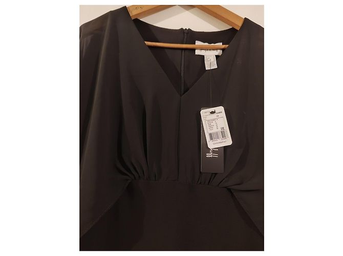 Abito Cape Trasparente Nero Joseph Ribkoff - vista 4