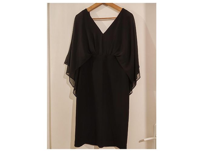 Abito Cape Trasparente Nero Joseph Ribkoff - vista 9
