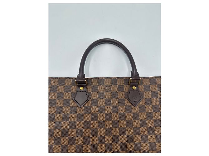 Sac Plat Damier GM de Louis Vuitton Marron - vue 6