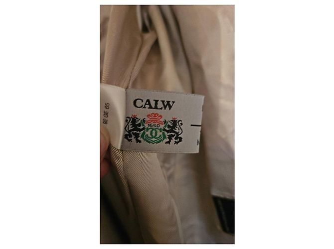 Autre Marque Abrigo de Lana Clásico en Beige - vista 6
