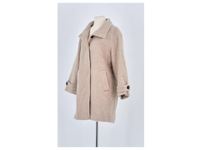 Gerard Darel Abrigo de lana beige - vista 4