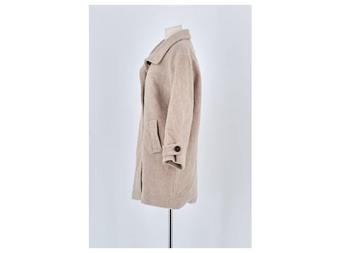 Gerard Darel Abrigo de lana beige - vista 5