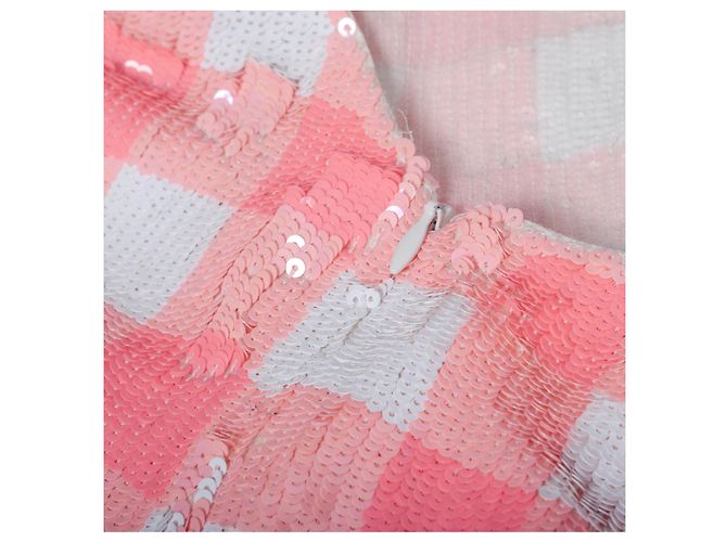 Autre Marque Top sin mangas con lentejuelas Ashish Blanco - vista 5