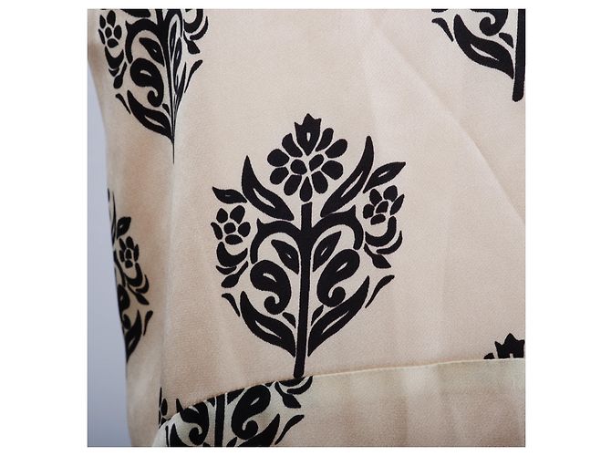 Céline Multicolor Seidenprintkleid Mehrfarben - Ansicht 4