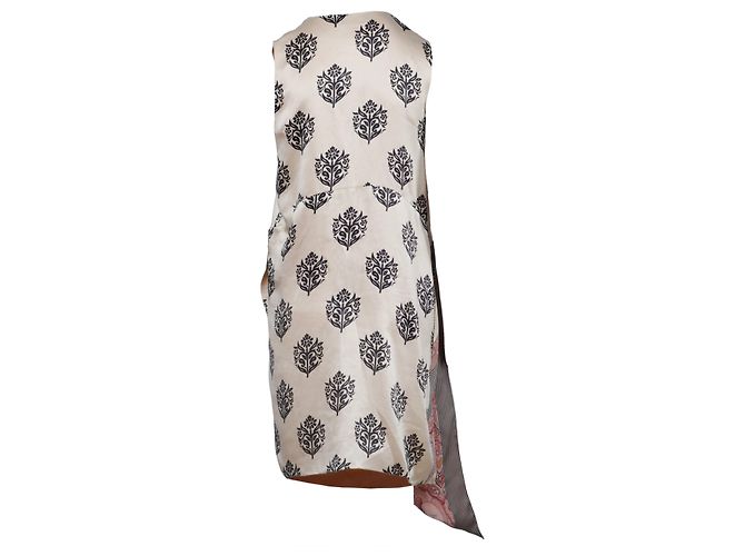 Céline Multicolor Seidenprintkleid Mehrfarben - Ansicht 7