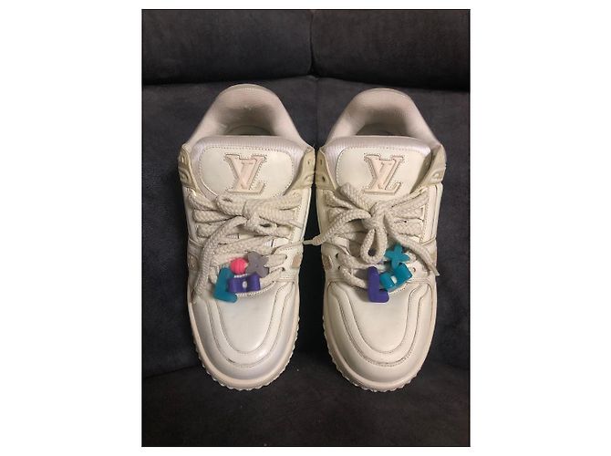 Sneakers LV Trainer Louis Vuitton Bianco - vista 2
