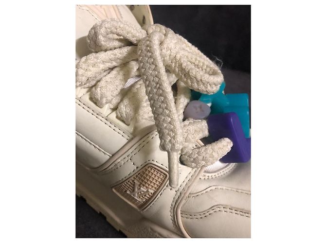 Sneakers LV Trainer Louis Vuitton Bianco - vista 9