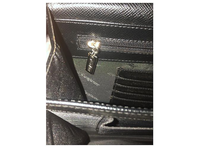 Borsa in pelle nera Yves Saint Laurent Nero - vista 10