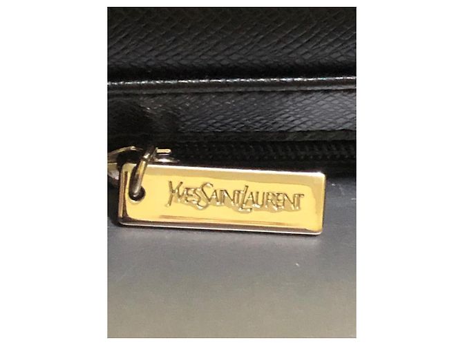 Borsa in pelle nera Yves Saint Laurent Nero - vista 13
