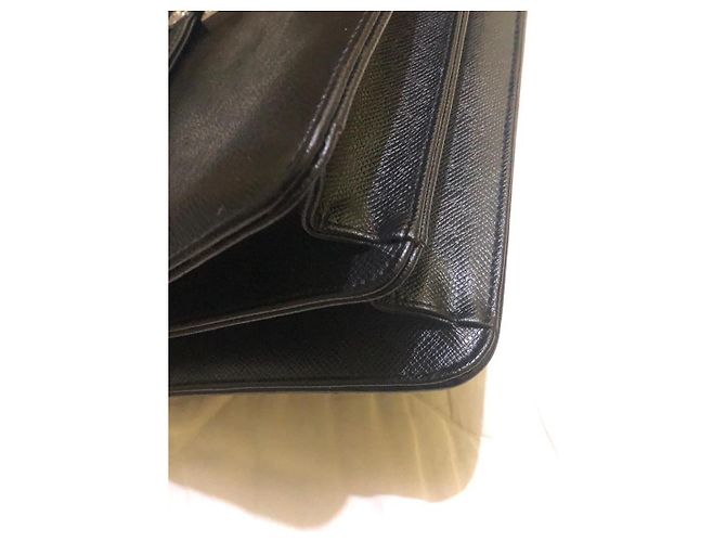 Borsa in pelle nera Yves Saint Laurent Nero - vista 5