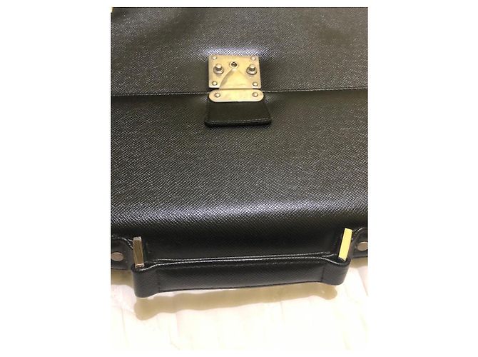 Borsa in pelle nera Yves Saint Laurent Nero - vista 6