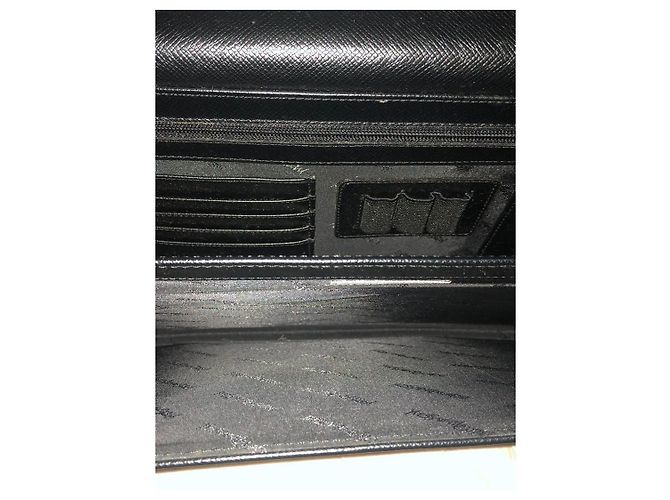 Borsa in pelle nera Yves Saint Laurent Nero - vista 9